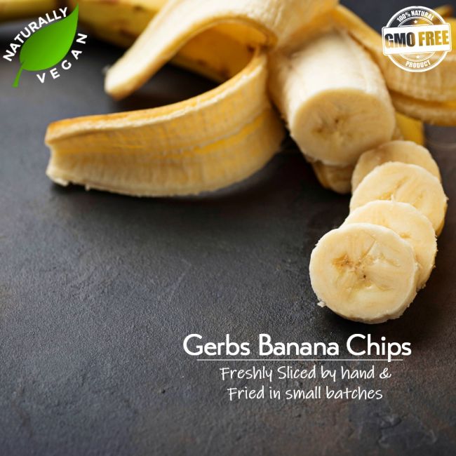 Sweetened Banana Chips Naturally Vegan