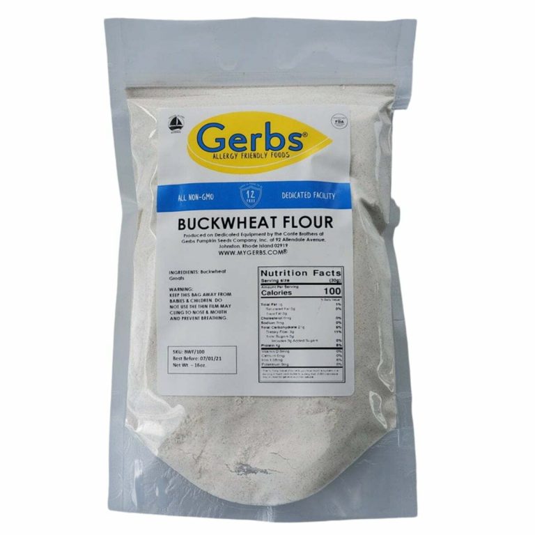 Buckwheat Flour GlutenFree Gerbs Allergy Friendly Foods