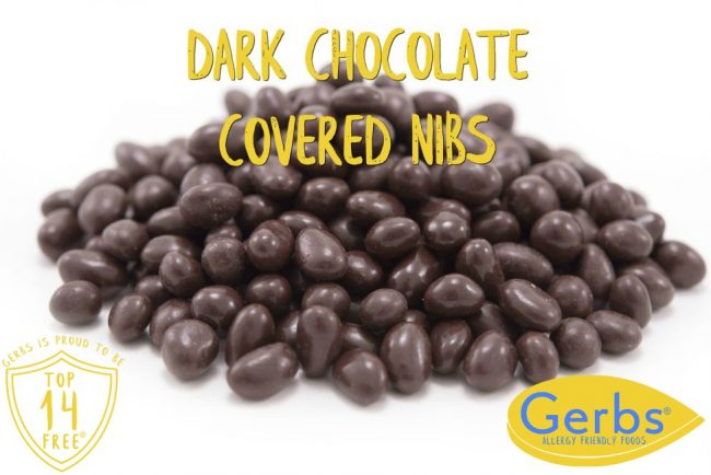Dark Chocolate Cacao Nibs (55%) Naturally Vegan