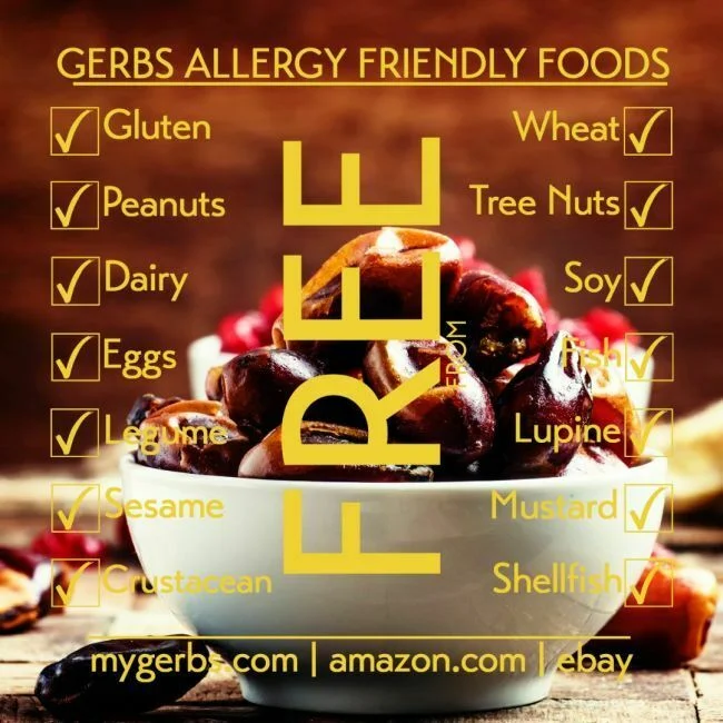 Dates - No Sugar (Pitted) Free from Top 14 Food Allergens