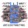 Dried Blueberry & Cranberry Fruit Mix Preservative free all natural ingredients