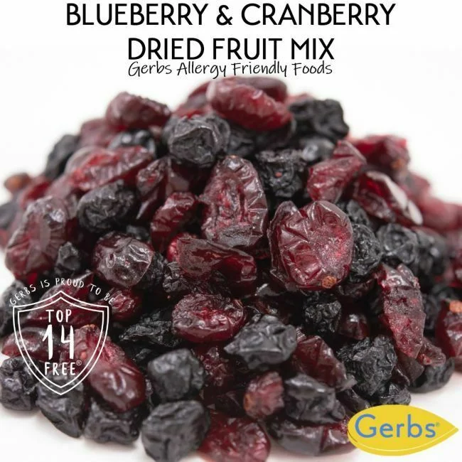 Dried Blueberry & Cranberry Fruit Mix Optimum Health Benefits