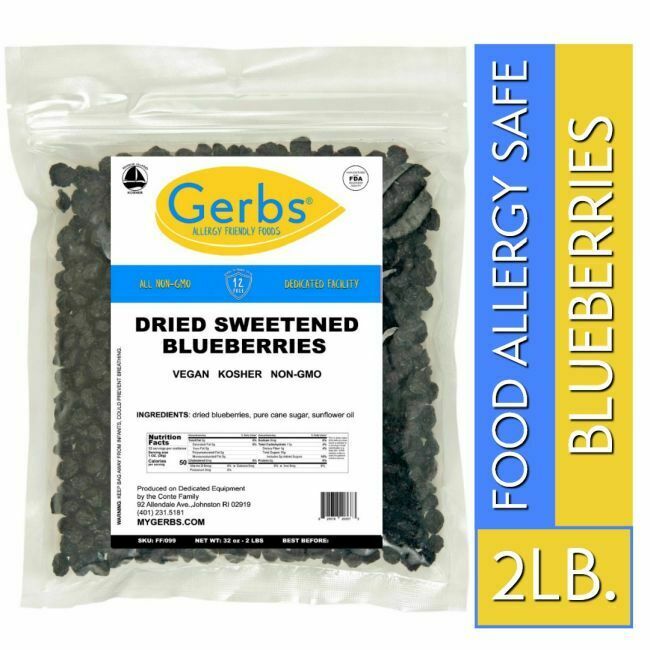 Dried Cape Cod Blueberries Bag