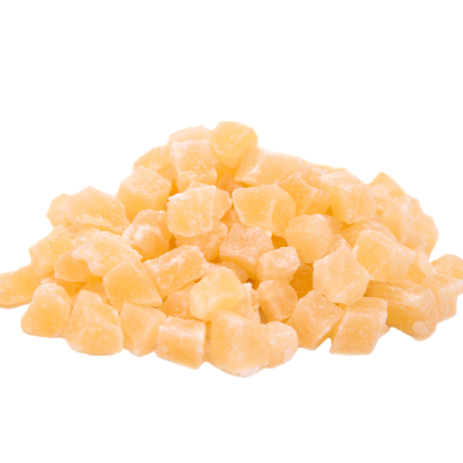 Dried Chopped Pineapple Cubes