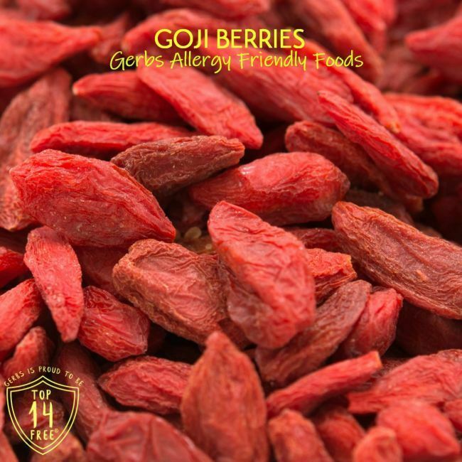 Dried Goji Berries (Wolf berry) - No Added Sugar Gluten & Peanut Free