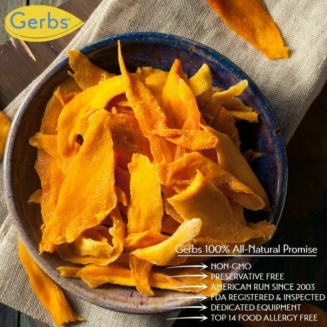 Dried Mango Slices No Added Sugar Fresh Quality Foods