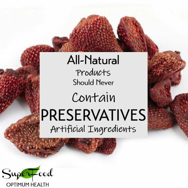 Dried Strawberries Optimum Health Benefits