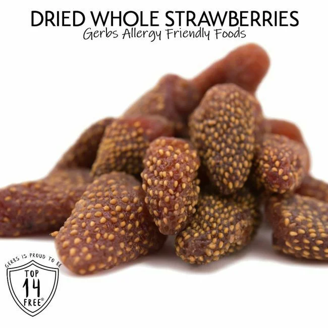 Dried Strawberries Gluten & Peanut Free