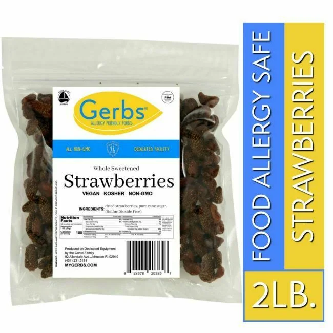 Dried Strawberries Bag