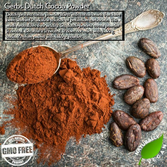 Black Cocoa Powder (1 lb) Dutch-Processed Cocoa, All-Natural