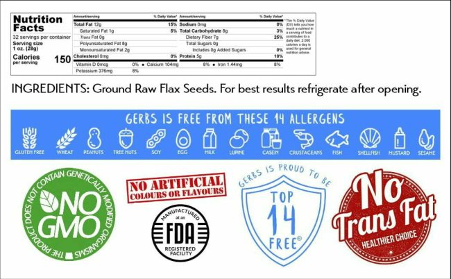 Flaxseed Meal - Full Oil Content Protein Powder Nutrition Benefits