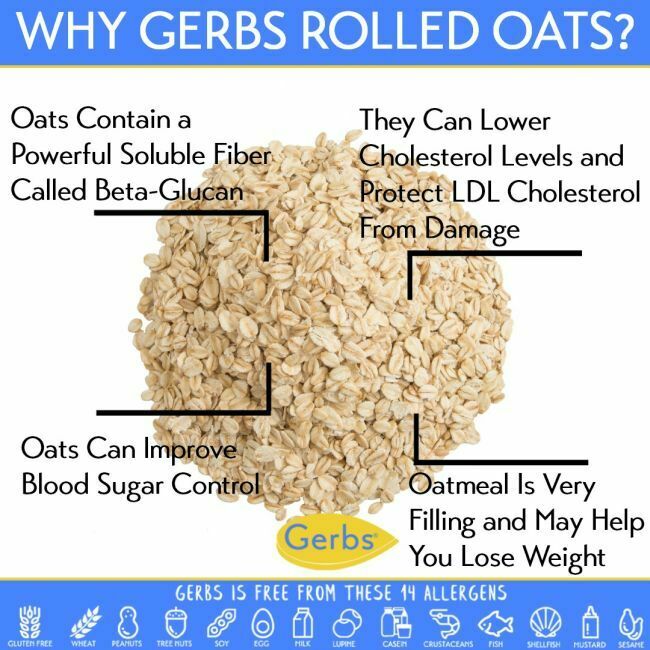Gluten Free Old Fashioned Rolled Oats Health Benefits