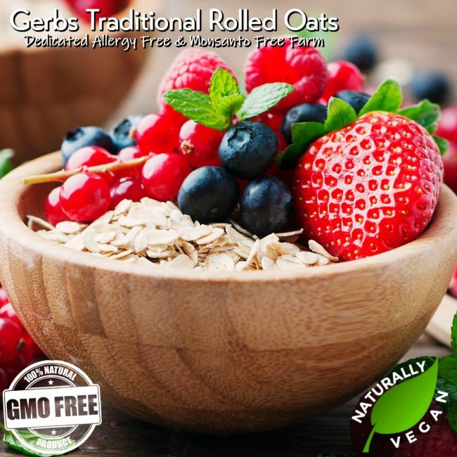 Gluten Free Old Fashioned Rolled Oats Naturally Vegan