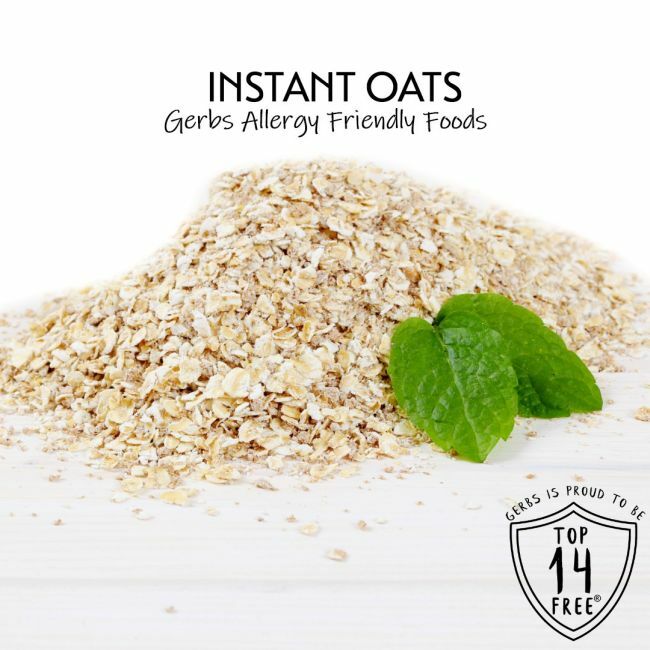Instant Oats For Quick Cooking Gluten & Peanut Free