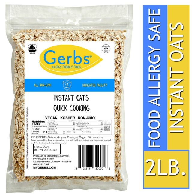 Instant Oats For Quick Cooking Bag