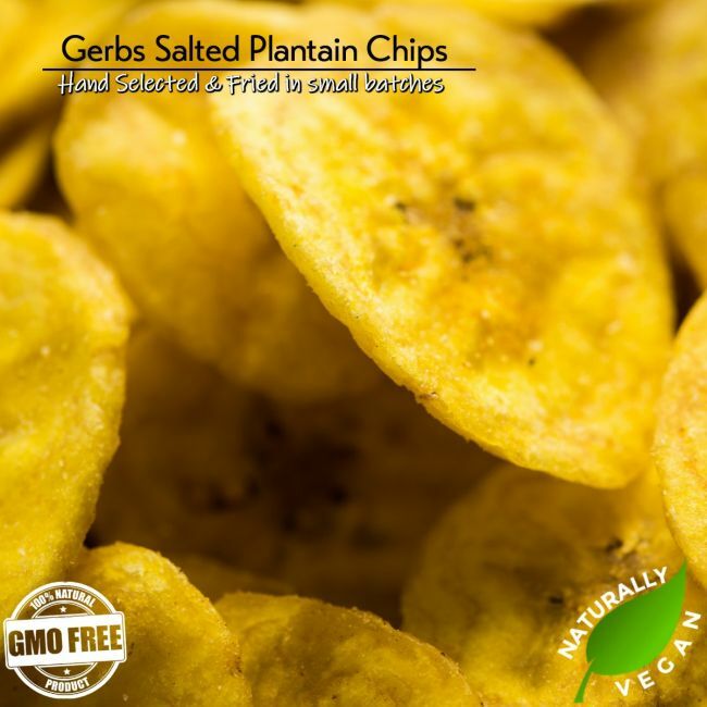 Lightly Salted Plantain Chips Naturally Vegan