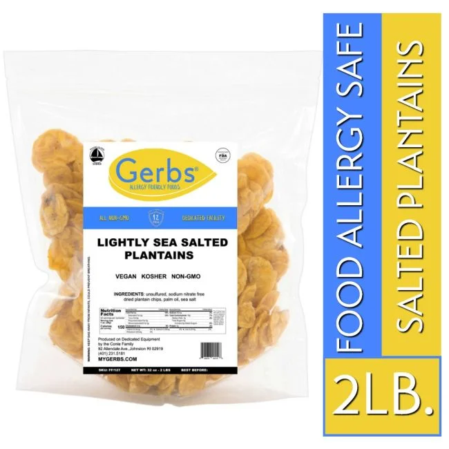 Lightly Salted Plantain Chips Bag