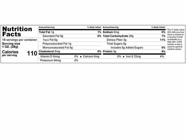 Millet Free from Top 14 Food Allergens