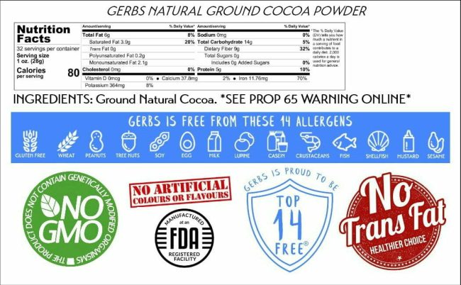 Natural Cocoa Powder Optimum Health Benefits