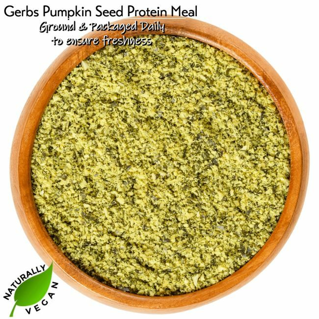 Pumpkin Seed Meal - Full Oil Content Protein Powder Naturally Vegan