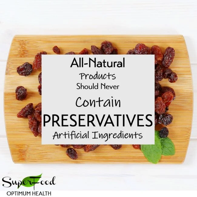 Raisins - No Added Sugar Optimum Health Benefits