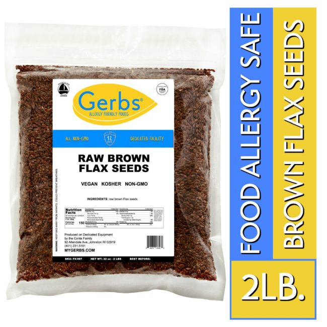 Raw Brown Flax Seeds Bag