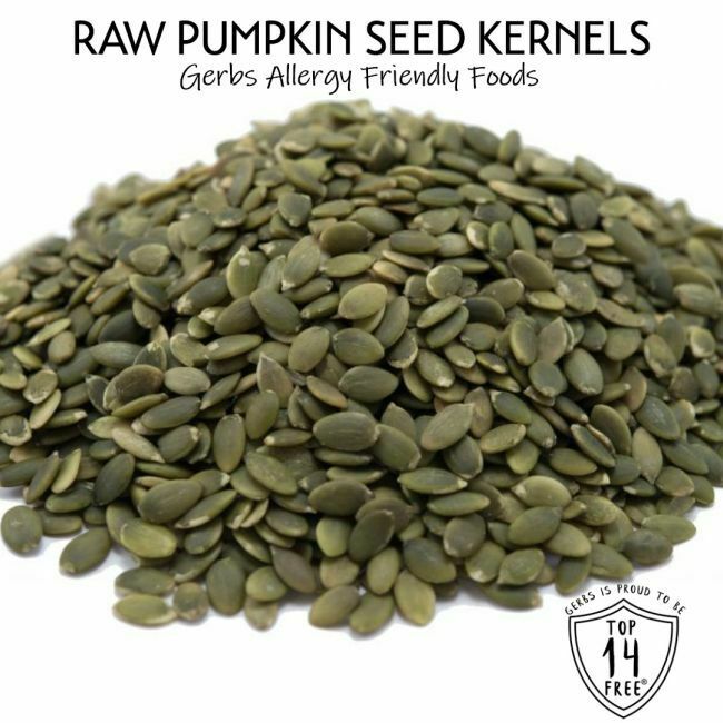 Raw Pumpkin Seed Kernels - Out of Shell Pepitas Gluten & Peanut Free