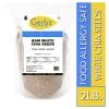 Raw White Chia Seeds - Dried Low Moisture Bag