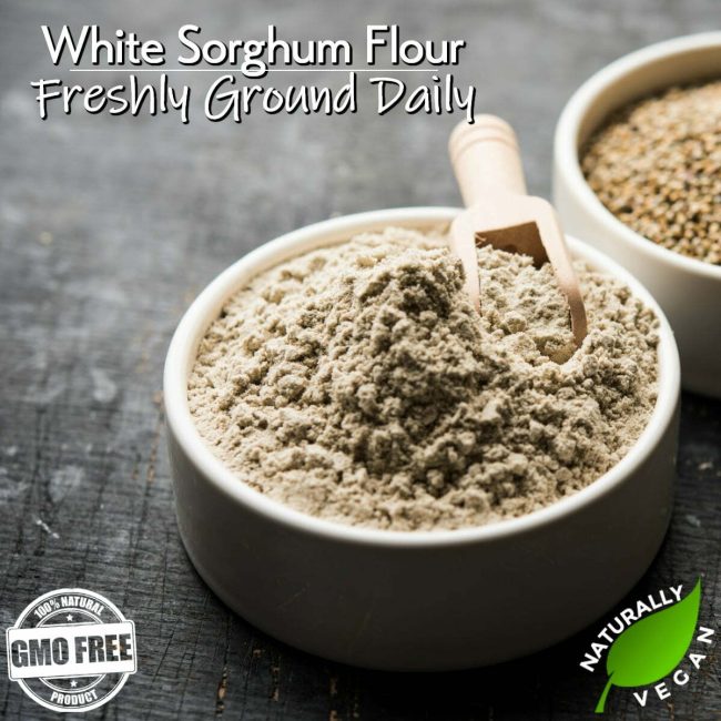 SORGHUM FLOUR Naturally Vegan