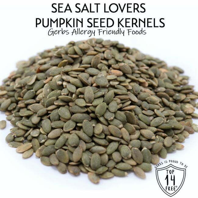 Salt Lovers Roasted Pumpkin Seed Kernels - Shelled Pepitas Gluten & Peanut Free