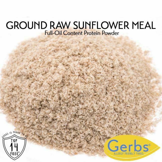Sunflower Seed Meal - Full Oil Content Protein Powder Gluten & Peanut Free