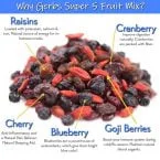 Super 5 Dried Fruit Mix Health Benefits