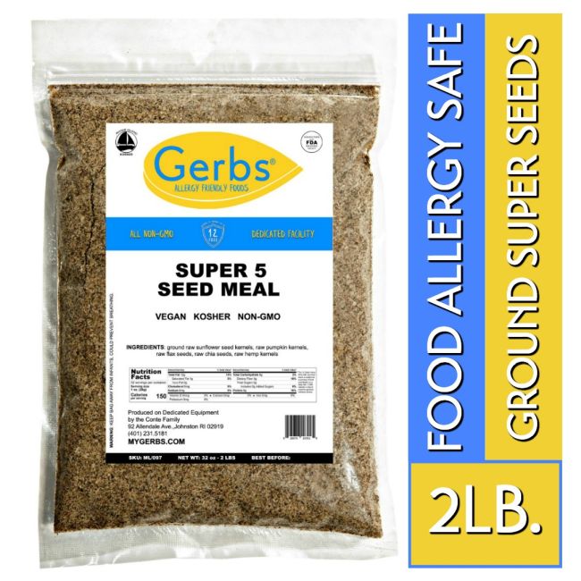 Super 5 Seed Meal - Full Oil Content Protein Powder Fresh Quality Foods