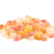 Tropical Dried Fruit Mix - Diced Cubes (Mango, Pineapple, Papaya)