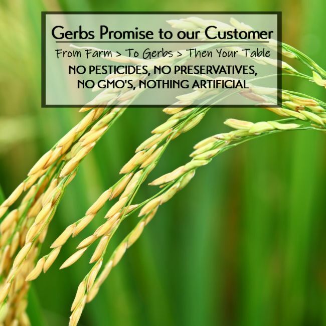 Whole Grain Basmati Rice Preservative free all natural ingredients