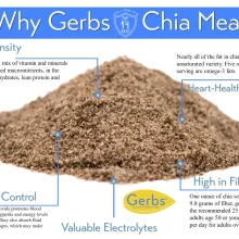 Ground Black Chia Seed Meal (Full Oil Content Protein Powder) Health Benefits