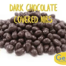 Dark Chocolate Covered Cacao Nibs (55%) Naturally Vegan