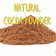Natural Cocoa Powder, Resealable Bag Nutrition Benefits