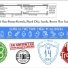 TRIPLE THREE SEED RAW MIX, Chia Flax, Hemp Seeds, Resealable Bag